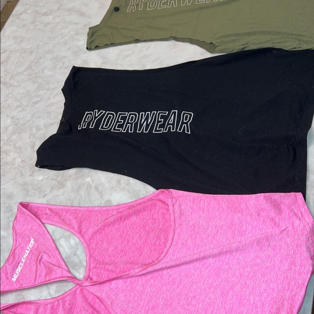 Ryderwear/muscle nation tanks